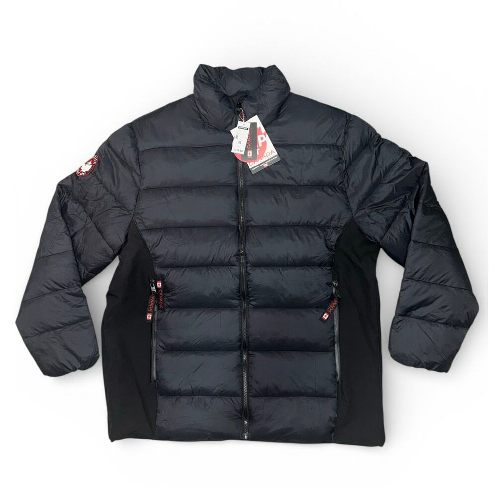 Canada Weather Gear Men's Mix Media Puffer. (SIZE: XL)